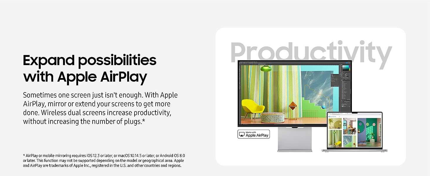 Samsung ViewFinity S9 5K IPS Smart Monitor